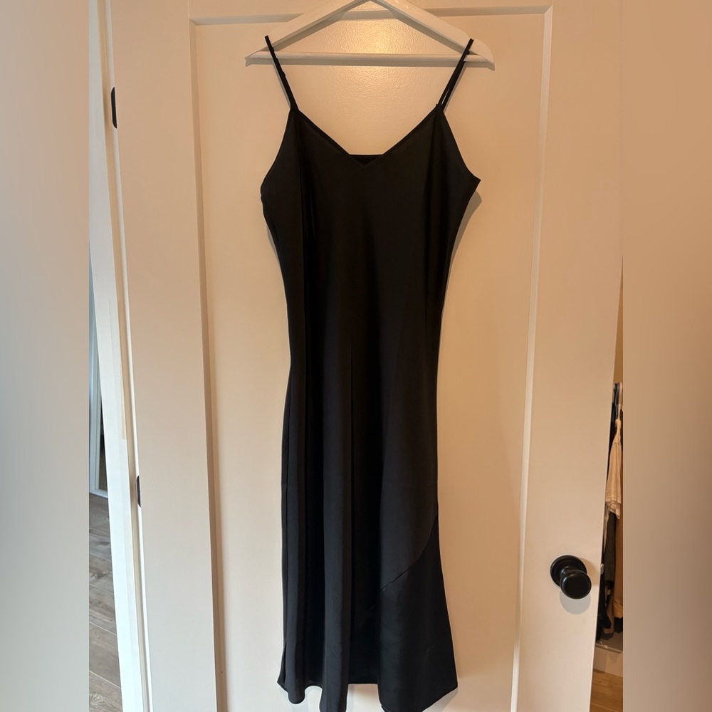 Final price * Knix “Birds Papaya” black dress size L
